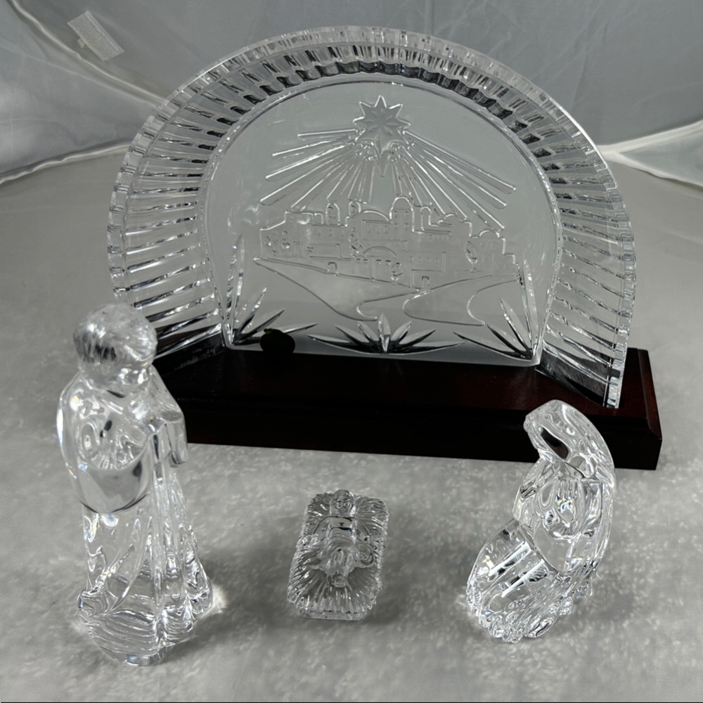 Waterford Crystal Nativity Scene Set